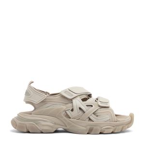 Track velcro-strap sandals