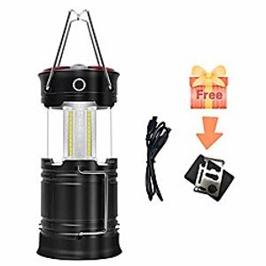 Camping Lanterns  Tent Lights Emergency Lights LED Rechargeable Super Bright Emitters Zoomable Rechargeable Super Bright Collapsible Multifunction Camping / Hiking / Caving Fishing Multifunction miniinthebox