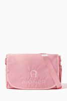 Logo Diaper Bag in Polyester Logo Diaper Bag in Polyester