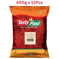 Tasty Food Chilli Powder Tasty Food 400Gm (Pack of 12)