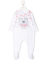 Kenzo Kids logo printed pajamas - 01 WHITE - thumbnail