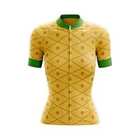 21Grams Women's Short Sleeve Cycling Jersey Summer Spandex Polyester Yellow Fruit Bike Jersey Top Mountain Bike MTB Road Bike Cycling Breathable Reflective Strips Back Pocket Sports Clothing Apparel Lightinthebox - thumbnail