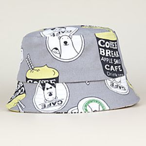 1pcs Kids Unisex Basic Birthday / Casual / School Cartoon / Letter / Animal Stylish Cotton Hats  Caps White / Blue / Light gray S miniinthebox