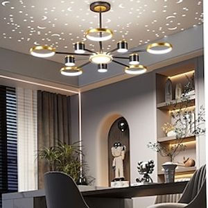 100 cm Unique Design Chandelier Metal Acrylic Painted Finishes Modern 110-120V 220-240V Lightinthebox