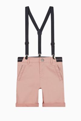 Bermuda Shorts + Suspenders Set Bermuda Shorts + Suspenders Set