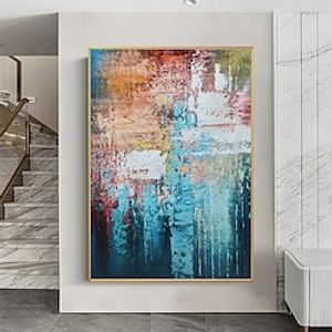 Mintura Handmade Oil Paintings On Canvas Wall Art Decoration Modern Abstract Picture For Home Decor Rolled Frameless Unstretched Painting miniinthebox