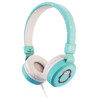 Planet Buddies Pepper the Penguin Wired Headphones Planet Buddies Pepper the Penguin Wired Headphones