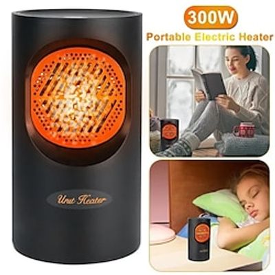 300W Portable Electric Heater Mini Heating Unit Fan Portable Floor Desktop Air Fan Heater Lightinthebox 300W Portable Electric Heater Mini Heating Unit Fan Portable Floor Desktop Air Fan Heater Lightinthebox