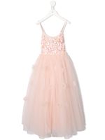 Tutu Du Monde floral embroidered tulle dress - PINK