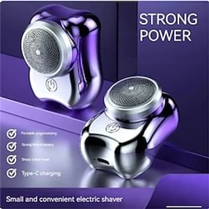 Men's mini portable electric Travel shaver Shaver Small Steel Gun Mini Portable Without Black Spots Full Body Multi-Functional Wash Travel Razor Lightinthebox