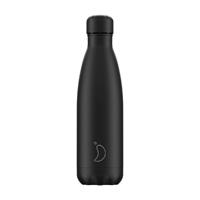 Chilly's Bottle Monochrome All Black Water Bottle 500ml