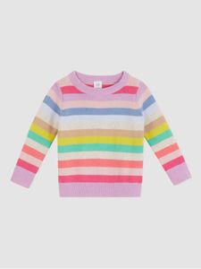 Toddler Happy Stripe Sweater