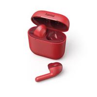 Hama Freedom Light Bluetooth True WirelessHeadphones, Red