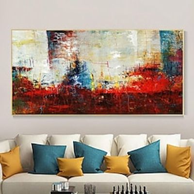 Handpainted Abstract Painting Large Modern Wall Art Original luxury Wall Art Dcor Living Room Art Office Dcor Gifts Rolled Canvas (No Frame) Lightinthebox