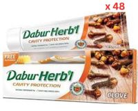 Dabur Herbal Toothpaste, Clove - 150g x 48