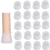 20pcs/Set Furniture Leg Protection Cover Table Feet Pad Floor Protector For Chair Floor Protection Anti-slip Table Leg miniinthebox - thumbnail