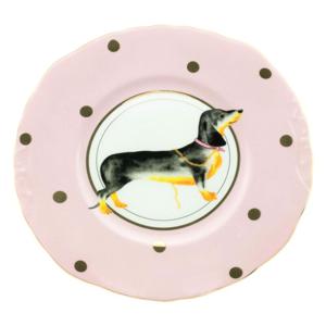 Yvonne Ellen Doggie Sandwich Plate 23Cm