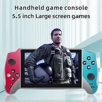 X13 Handheld Game Console 5.5 Inch HD Screen Portable Audio Video Player Classic Play Built-in10000 Free Games Lightinthebox - thumbnail