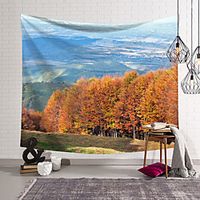 Landscape Forest Wall Tapestry Art Decor Blanket Curtain Hanging Home Bedroom Living Room Decoration Polyester miniinthebox - thumbnail