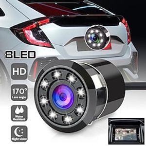 HD Car Rear View Backup Reverse Camera 170° CMOS 8 IR LED Night Vision Waterproof miniinthebox