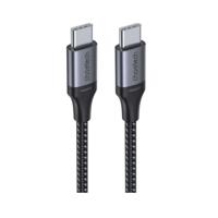 Choetech Usb-c To Usb-c Fast Charging Cable 60w Braided-(Black)-(Xcc-an6210)