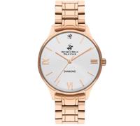 BEVERLY HILLS POLO CLUB Women's Analog Silver Dial Watch - BP3348X.430