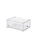 Homesmiths Slide Multipurpose Box With 6 Small Boxes Clear 12 x 20.5 x 12.6 cm