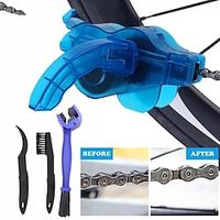 4pc1set Bicycle Chain Clean Brush, Blue Cleaner Bicycle Chains Gear Grunge Brush, Cleaner Bike Wash Tool, Bicycle Repair Tools, Garage Supplies Lightinthebox - thumbnail