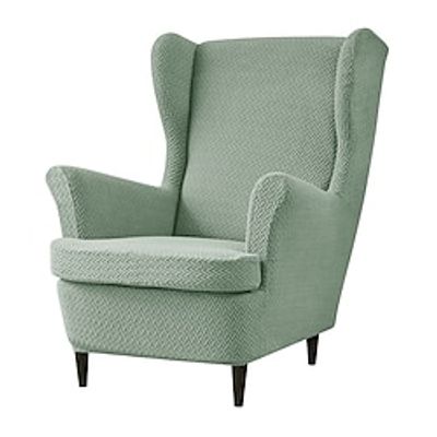 Stretch Wingback Chair Cover Wing Chair Slipcovers With Seat Cushion Cover,Spandex Jacquard Wingback Armchair Covers for Ikea Strandmon Chair Lightinthebox
