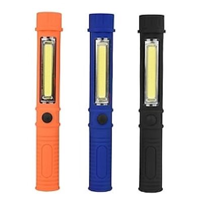 1pc Mini Pocket Portable COB LED Worklight Magnetic Inspection Work Lamp Waterproof Work Light Hanging Lamp For Outdoor Tools Lightinthebox