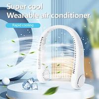 Hanging Neck Fan USB Charging Lazy Outdoor Portable Silent Turbo Neck No Leaves Lightinthebox