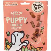 Lily's Kitchen Chicken and Salmon Nibbles Puppy Treats (70 g)