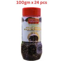 Natures Choice Black Pepper Whole - 100 gm Pack Of 24 (UAE Delivery Only)