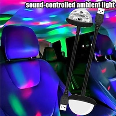 StarFire Multi Color USB Car Interior Lighting Kit Atmosphere Light Neon Lamps Sound Control LED Decoration Atmosphere Lamp Lightinthebox StarFire Multi Color USB Car Interior Lighting Kit Atmosphere Light Neon Lamps Sound Control LED Decoration Atmosphere Lamp Lightinthebox