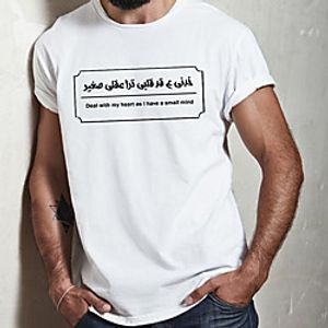 Men's Unisex Tee T shirt Hot Stamping Graphic Prints Letter Plus Size Print Short Sleeve Casual Tops Cotton Basic Designer Big and Tall White Lightinthebox