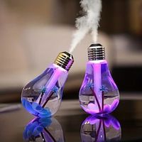 1pc 400ml Colorful Bubble Lamp Portable Mini Humidifier - Small Cool Mist USB Personal Desktop Humidifier for Bedroom Travel Office and Home Lightinthebox - thumbnail