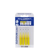 Elgydium Clinic Mono Compact Interdental Brushes Yellow x4