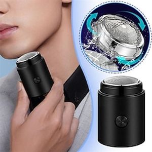 Portable Mini Electric Shaver Rechargeable Men Travel Beard Razor Shaving Machine Washable Razors Wet-Dry Dual Use Man Trimmers Lightinthebox