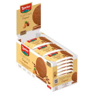 Loacker Tortina Chocolate Wafers 24 X 21Gm