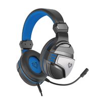 Vertux Malaga Amplified Stereo Wired Gaming Headset Blue