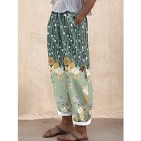 Women's Pants Trousers Long Side Pockets Active Fashion Street Daily Wear Black Purple S M Spring   Fall Lightinthebox - thumbnail