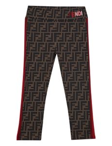 Fendi Kids Leggings - Brown Fendi Kids Leggings - Brown