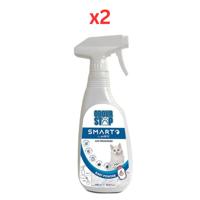M-Pets Odour Stop Air Freshener Spray Baby Powder 500ml (Pack of 2)