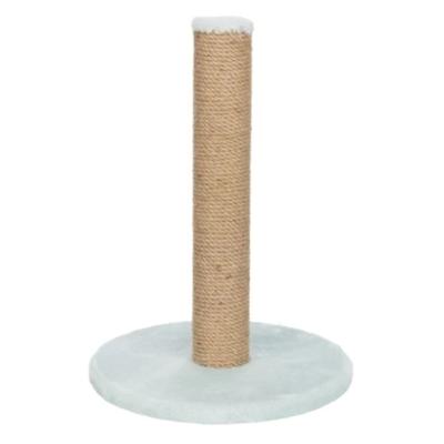 Trixie Junior Scratching Post On Plate For Cats - Light Blue 42cm