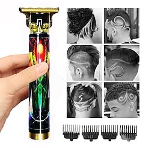 Oil Head Hair Clipper Multifunctional Electric Push Shear T-type Engraving Rechargeable Push Shaver Lightinthebox