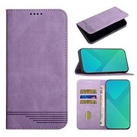 Phone Case For Apple Full Body Case iPhone 13 Pro Max 12 Mini 11 X XR XS Max 8 7 Wallet Frosted Card Holder Slots Lines / Waves Solid Colored PU Leather miniinthebox - thumbnail