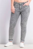 Womens High Waist Denim Jeans  Washed Charcoal - thumbnail