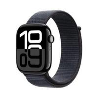 Apple Watch Series 10 GPS 42mm Jet Black Aluminium Case with Ink Sport Loop - thumbnail