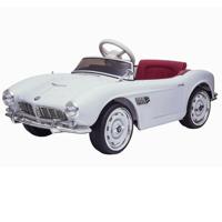 BMW Roadster 507 Kids Ride On Electric Car - White (12V) (UAE Delivery Only)