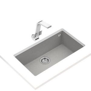 TEKA |Square 72.40 TG| Undermount Tegranite sink with one bowlSQUARE 72.40 TG SG